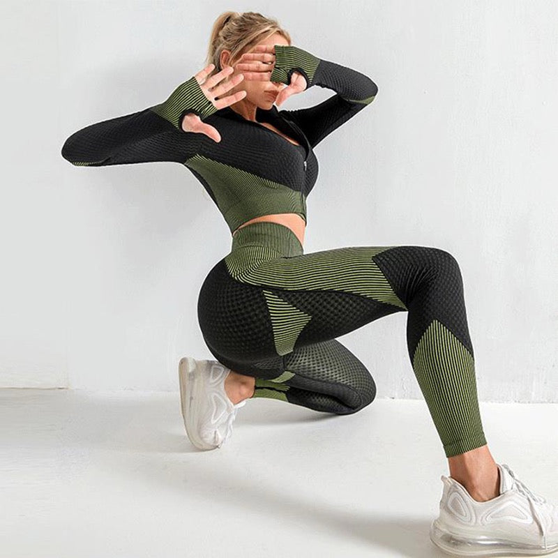 Conjunto Yoga 3 Piezas ZouStyle